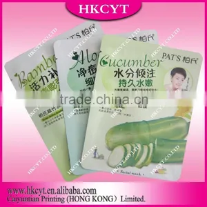 Moisture Proof AL Material Customized Plastic Bag /mask Facial Bag thumbnail-5