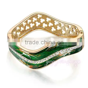 Latest Vogue Design Copper Fashion Resin Bangle thumbnail-1