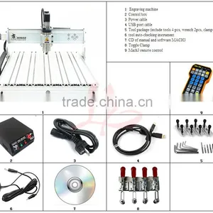 CNC Router Machine 8060 3axis 2.2KW With Mach3 Handwheel thumbnail-5