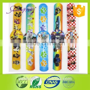 Plastic Children Toy Promotion Slap Watch Pvc Wrist Watch Quality Choice thumbnail-4