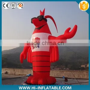Best Selling Inflatable Cartoon Prawn /inflatable Advertising Cartoon Quality Choice thumbnail-1