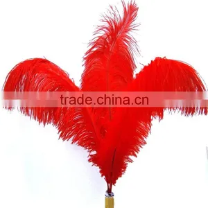Hot Sale Artificial Ostrich Feathers for Carnivel Costumes,white Ostrich Plumes,red Ostrich Feather thumbnail-1
