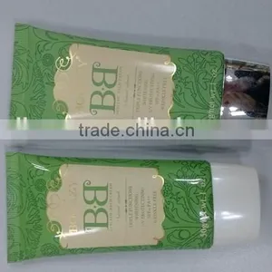 Plastic Cosmetic Container With Silver Metalized Screw on Cap for Skin Care Packaging thumbnail-2