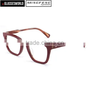 OEM Eyeglasses Acetate Frame Like Wood Eyeglasses thumbnail-2