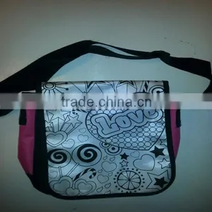 Double Velcro Kids Single-Shoulder Bag thumbnail-1