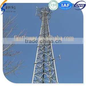 3 Legs Lattice Telecom Steel Tower thumbnail-1