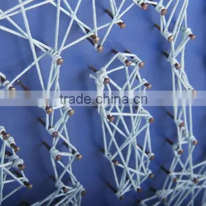 Hand-made Wooden String Wall Art With the Letters Speace Design for Home Decoration thumbnail-4