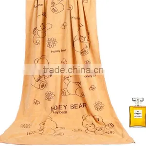 Wholesale Custom Cheap 100% Cotton Printed Baby Hooded Towels Quality Choice thumbnail-4