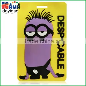 Wholesale Custom 2d PVC Personalized Travel Tags thumbnail-4