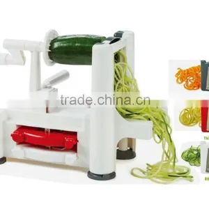 Plastic Hand Manual Spiral Vegetable Slicer thumbnail-1