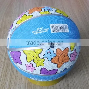 Size 2 Custom Logo Printed Mini Basketball for Kids,6 Inch Promotional Mini Basketball thumbnail-5