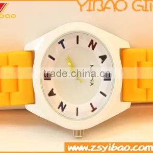 Delicate Candy Color Fashion Silicone Watch thumbnail-5