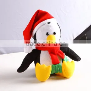 Flapping Penguin With Scarf and Hat thumbnail-1