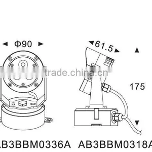 6W New Modern IP65 Outdoor LED Garden Light thumbnail-2