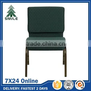 Comfortable Cushion Stacking Used Church Chair for Sale thumbnail-1