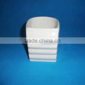 Porcelain Special Shape White Mug thumbnail-5