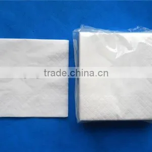 1/4 Fold White Paper Napkins&Serviettes, OEM Manufacture thumbnail-4