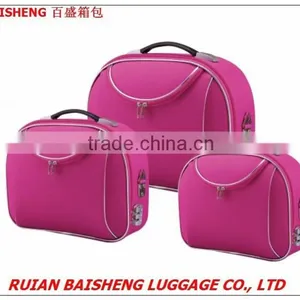 BS601nylon Shangdong Silk Polyester Beauty Cases/makeup Bags thumbnail-1
