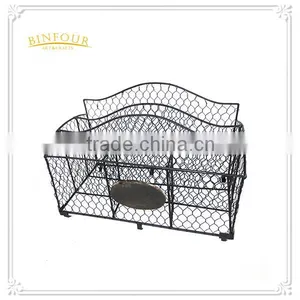 3 Tier Metal Wire Magazine Racks thumbnail-1