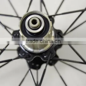 700c Carbon Fiber Bike Wheels; Carbon Disc Wheel Clincher, 50cm Carbon Wheels thumbnail-4