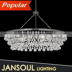 New Design Contemporary Round Crystal Chandelier Supplier's Choice thumbnail-1