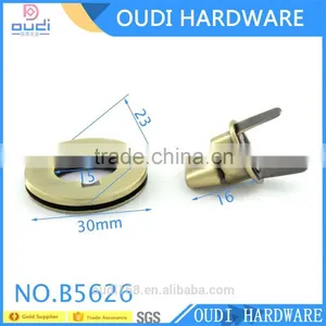 Guangzhou Factory Direct Sale Bag Twist Lock for Fashion Women Bag Accessories Bag Decoration Lock thumbnail-3