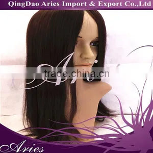 Unprocessed Natural Color Human Remy Kosher Wig in Stock thumbnail-1