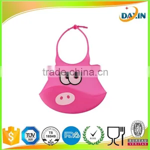 Kids Silicone Bibs Waterproof Bibs Baby Lunch Bibs thumbnail-5