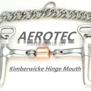 Horse Equipment Kimberwicke Hinge Mouth Horse Bits thumbnail-1