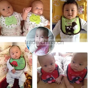 Wholesale Good Quality Baby Bib White Coton thumbnail-4