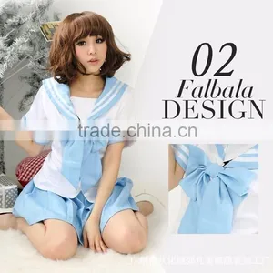 5 Colors Japanese School Uniforms Navy Style Students Costume Sailor Moon Uniform Lolita Dress thumbnail-2