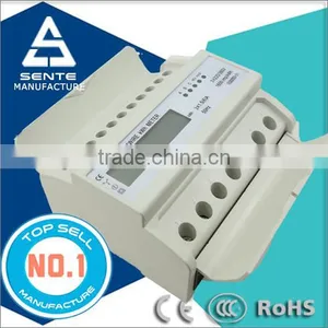 DDS 76666 Single Phase Electric DIN Rail Energy Meter Voltmeter Kilowatt Hour Meter thumbnail-5