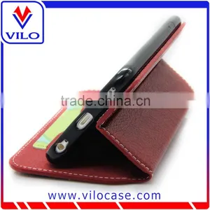Various Colors Combo Leather Flip Case for Iphone 6s With Card Slot thumbnail-5