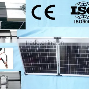 80w Folding Solar Panel;foldable Panel Kit for Outdoor Camping thumbnail-1