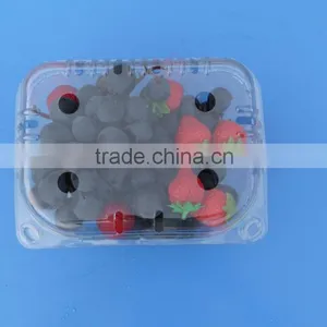 High Quality Disposable Clamshell Blister Plastic Packaging Container Punnet 1500 Gram thumbnail-2