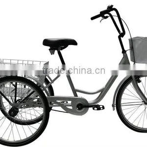 250W Three Wheel Electric Bike With KB-CR-45 / 24' Adults Electric Tricycles / Cargo Bike thumbnail-3
