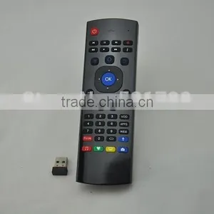 2.4g Air Mouse for Android tv Box With Mouse Keyboard Self-learning Remote Control thumbnail-2