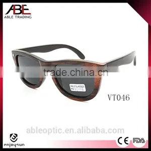 UV400 Lens Fashion Design Bamboo Wooden Polarized Sunglasses Made in China Supplier's Choice thumbnail-1