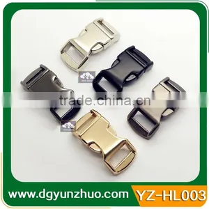 Wholesale Side Release Buckles/metal Buckles For Dog Collars, Curved Metal Buckles thumbnail-3