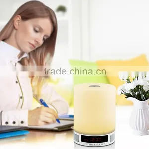 New Trend Hot Bedroom Product Touch Control Led Lamp Blueooth Speaker With LED Screen Clock Display and Alarm Clock Function thumbnail-1