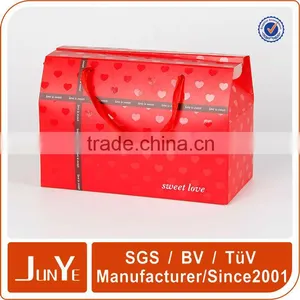 Fancy Shape Printed Color Shopping Gift Paper Bags thumbnail-3