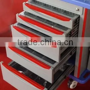 ABS Emergency Cart With 5 Drawers for Hospitals (MSLMT02N) thumbnail-2