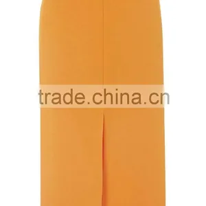 Fashion Lady Midi Split Skirt thumbnail-1