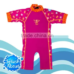 Factory Price Wholesale Swimwear Lovely Baby Care Translucent NEOPRENE UPF50+ Taiwan 1-6y Splash About Infant Swimming Trunks thumbnail-1