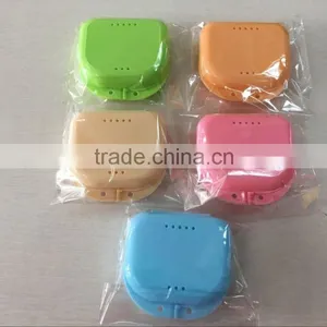 Retainer Box for Dental Use Dental Orthodontic Retainer Mouthguard Dentures Storage Case Box thumbnail-6