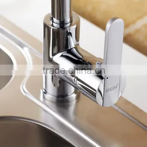 Brass Single Lever Kitchen Mixer/faucet thumbnail-3