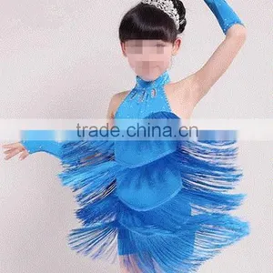 2016 Girls Latest Design Latin Dance Skirt thumbnail-1