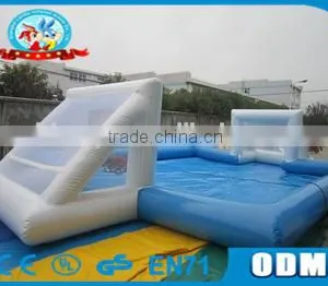 2016 Competitive Price PVC Tarpaulin PLATO Inflatable Football Field for Sale Quality Choice thumbnail-1