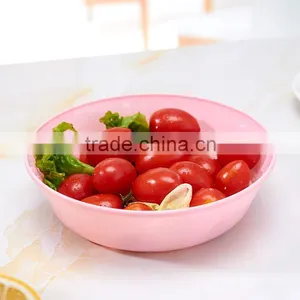 Colorful Plastic Salad Bowl /sugar Bowl /soup Bowl Fruit Storage Tableware Food Container thumbnail-2