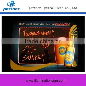 Wholesale Customed Fluorescent Led Writing Menu Board thumbnail-1